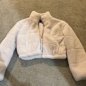 Love Tree Fuzzy Jacket